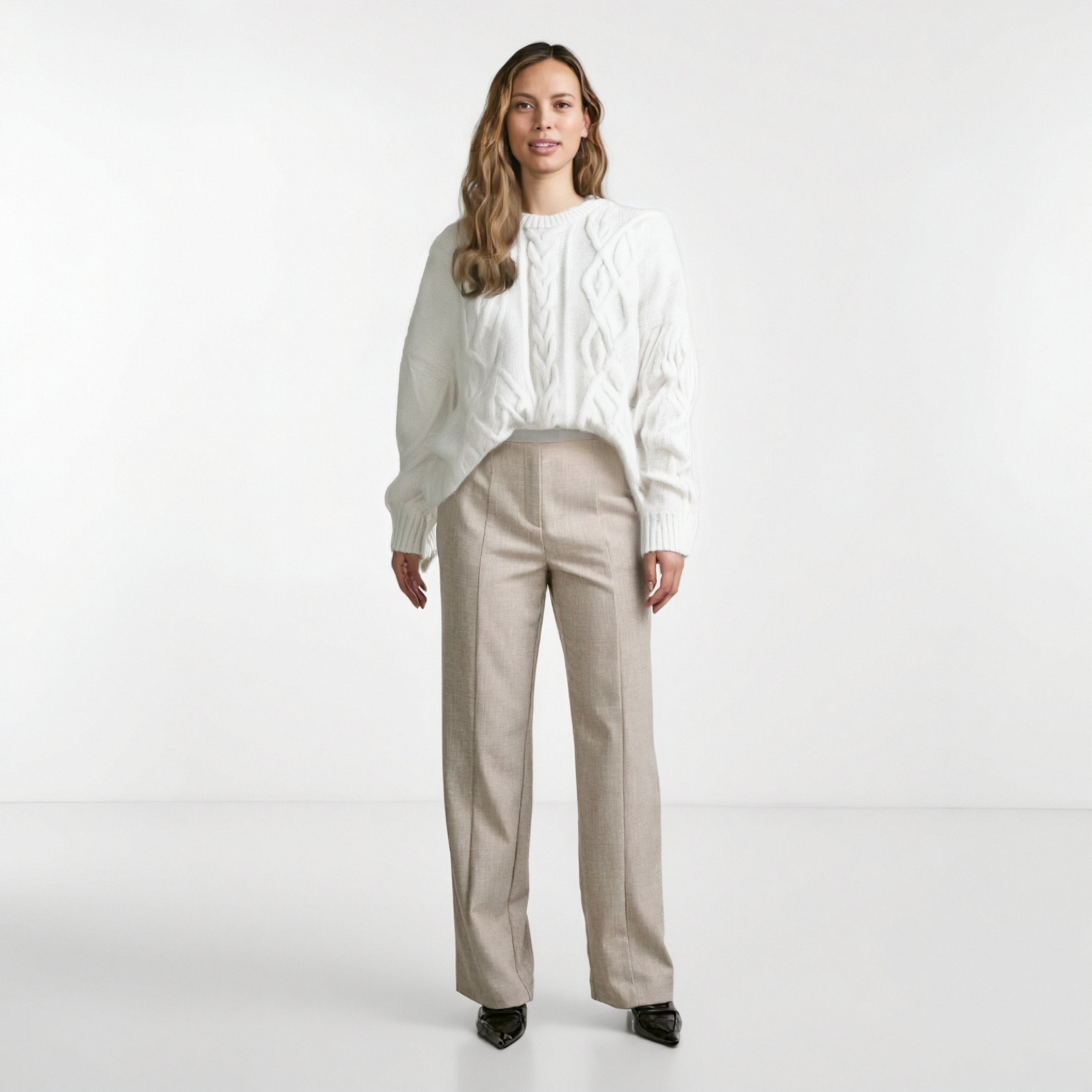 Oversized Sweater Women Pullover Criss Cross O Neck Long Sleeve Sweaters  Fashion Casual Women's Jumper